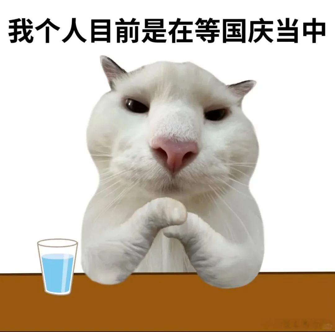 中秋之后国庆之前打工人上班状态表情包等待放假表情包谁懂啊！等放假的打工人全是同款