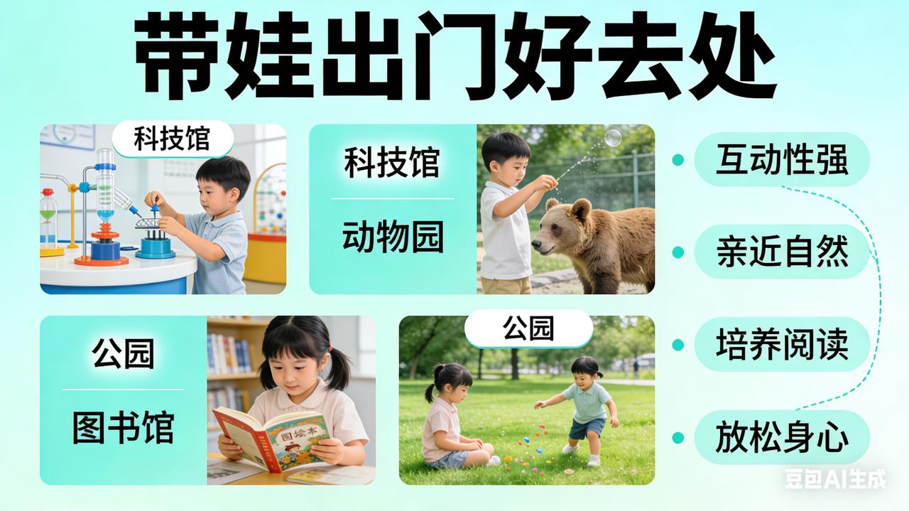 带孩子出门，除了去游乐园还能去哪