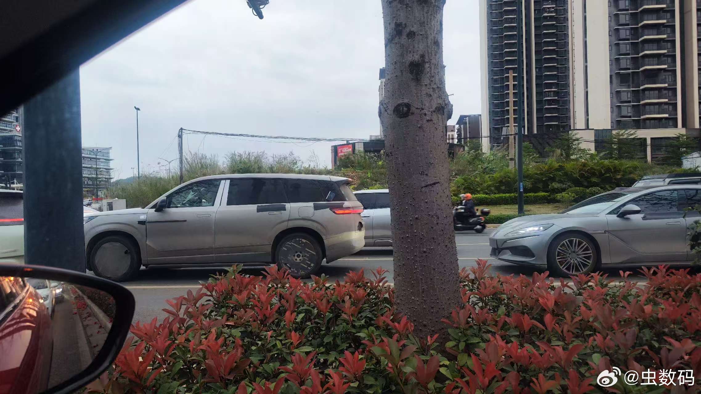 看到一台卸妆测试车，这是啥车？