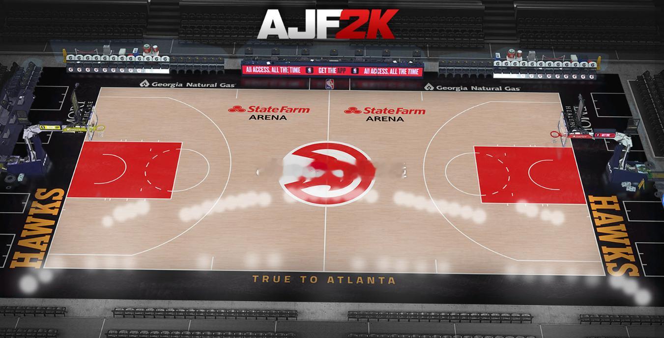 2K14 NBA12队主场球场地板集 2025-26 BY AJF2Kexe. 