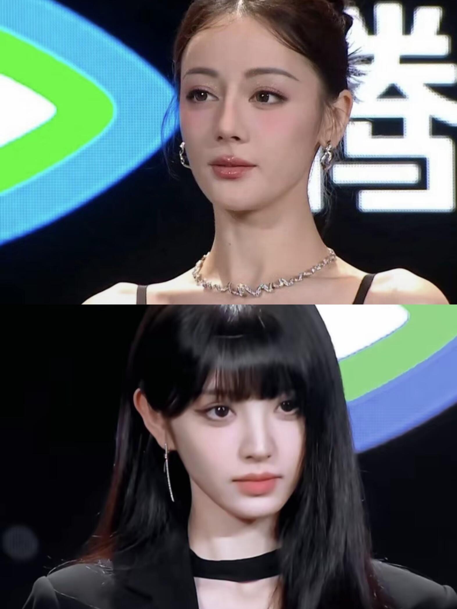 这俩主打一个反差吧 