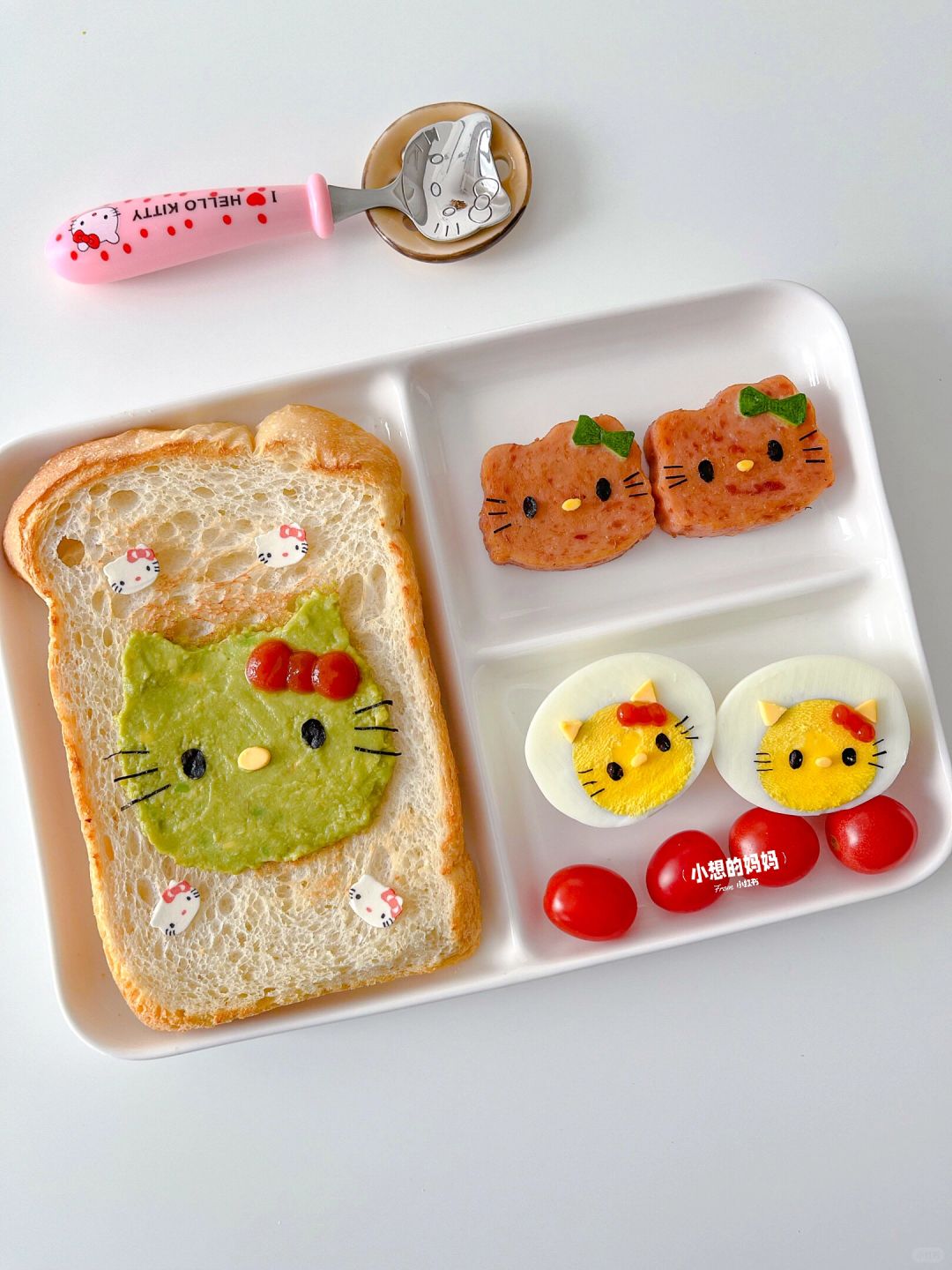 做个hellokitty早餐｜快拿去哄你家小宝贝吧！