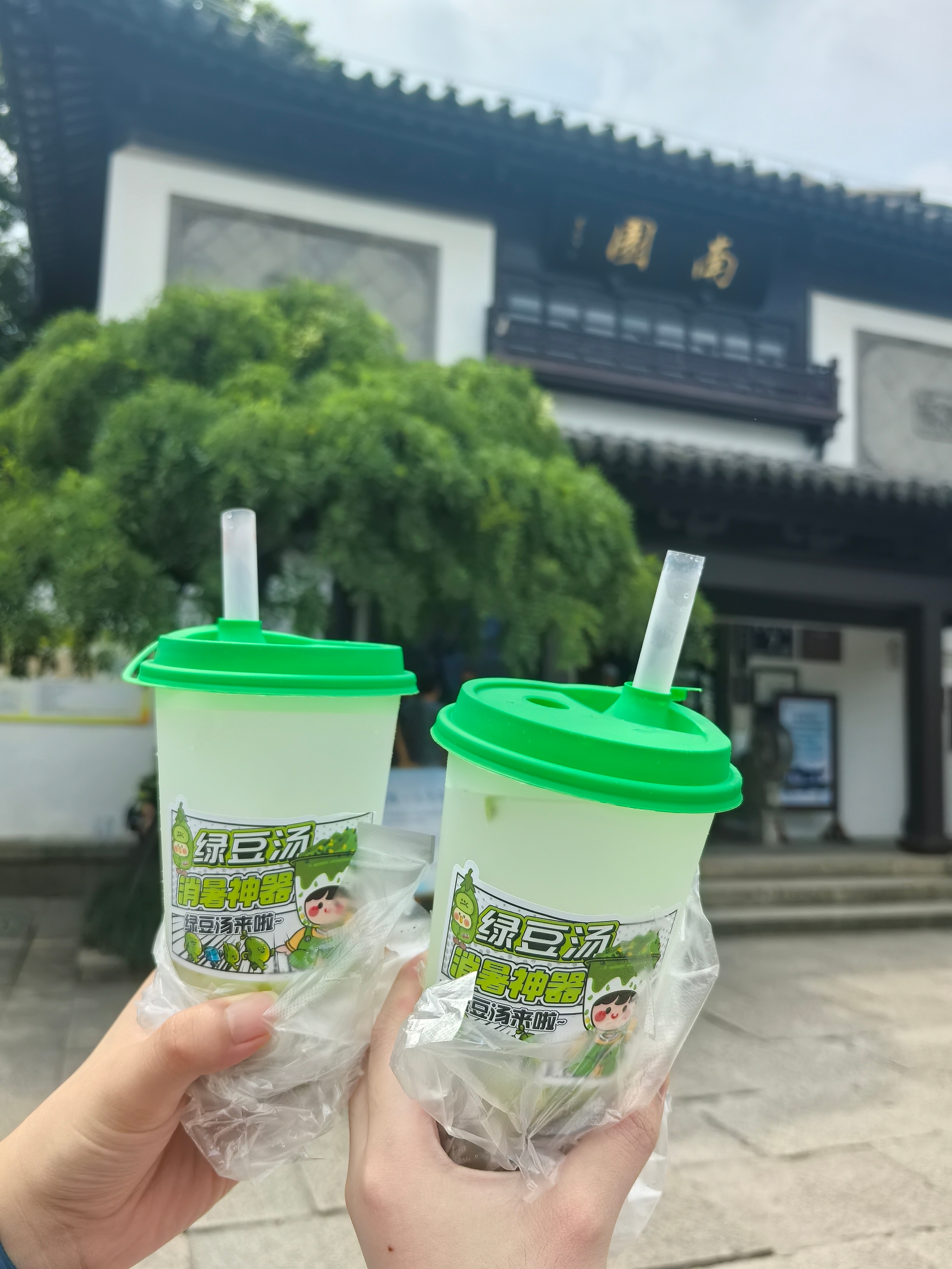 苏式绿豆汤喝了 不是祺儿同款但就当是了