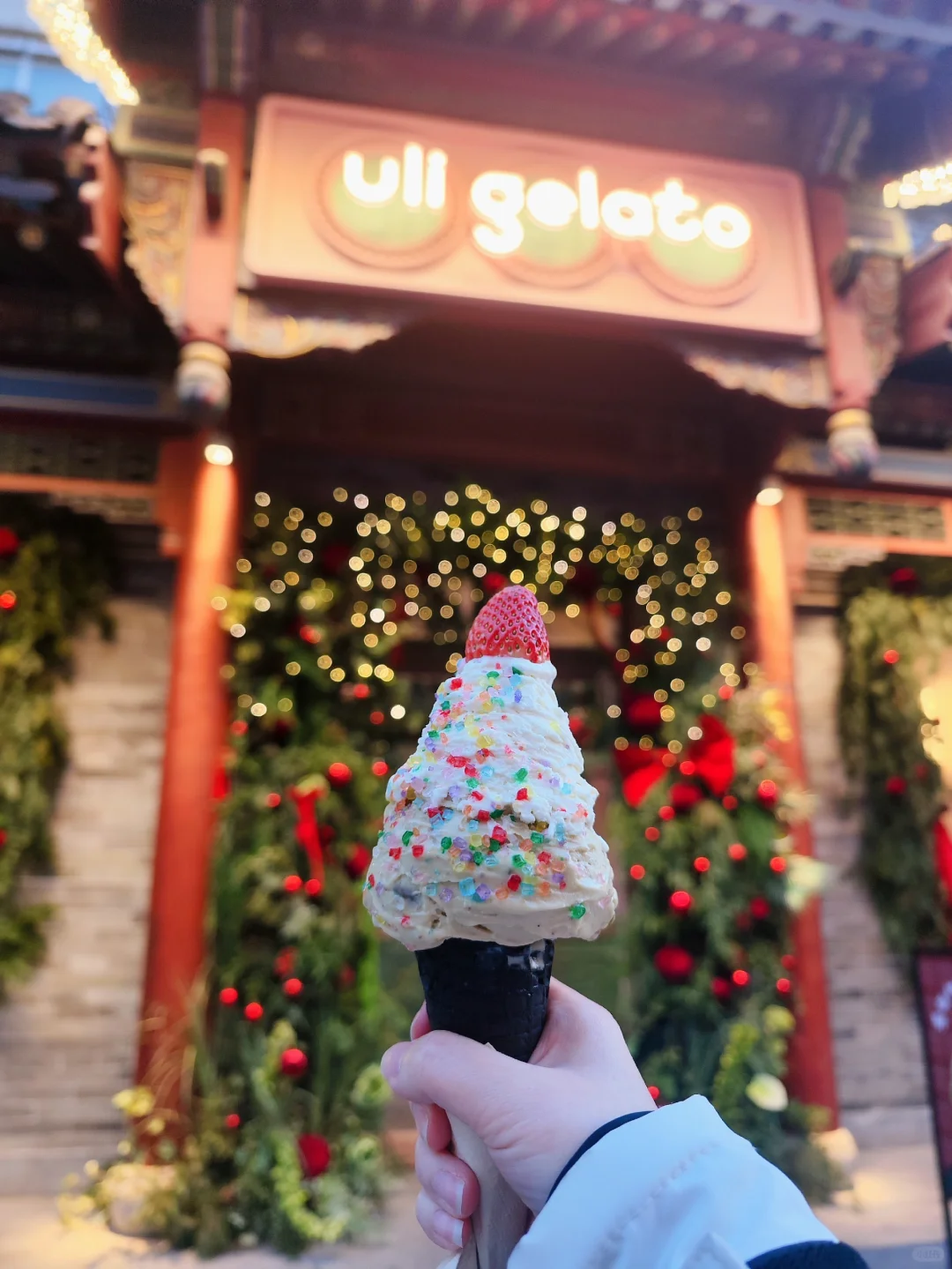 是谁吃到了可爱的圣诞gelato🎄🍦！
