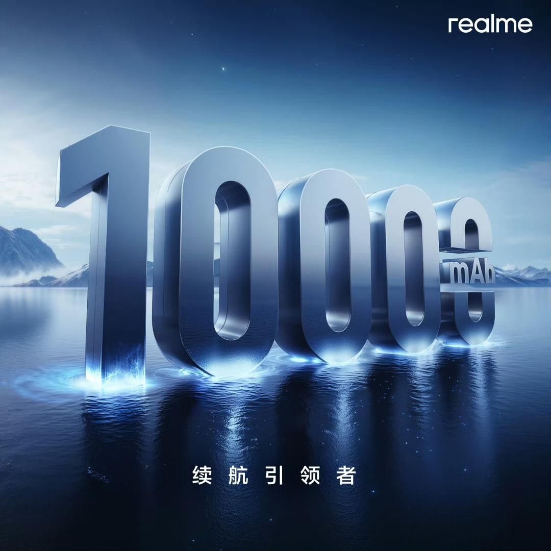 真我GT 10000mAh概念手机正式亮相，电池硅含量高达10%，能量密度高达8