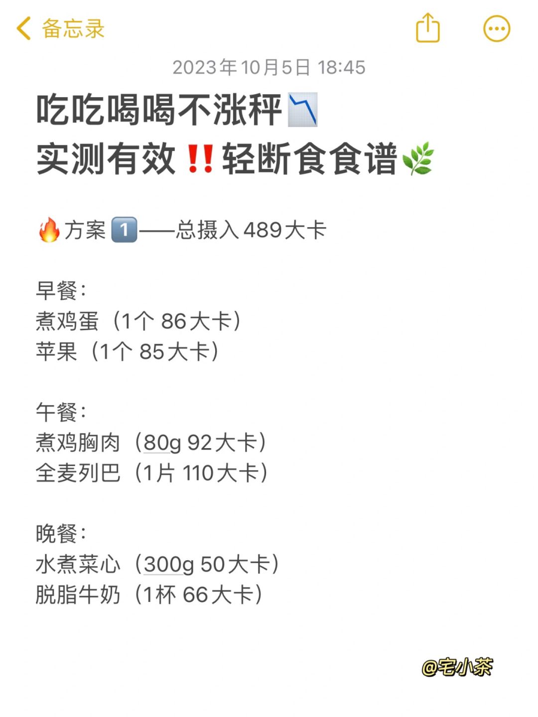 吃吃喝喝不涨秤📉实测有效‼️轻断食食谱全🌿
