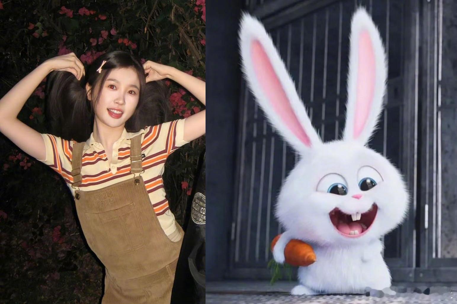 虞书欣 白切黑兔塑女主 的姜暮是一款很好品的邪恶兔塑😋表现纯纯的小白兔，面对坏