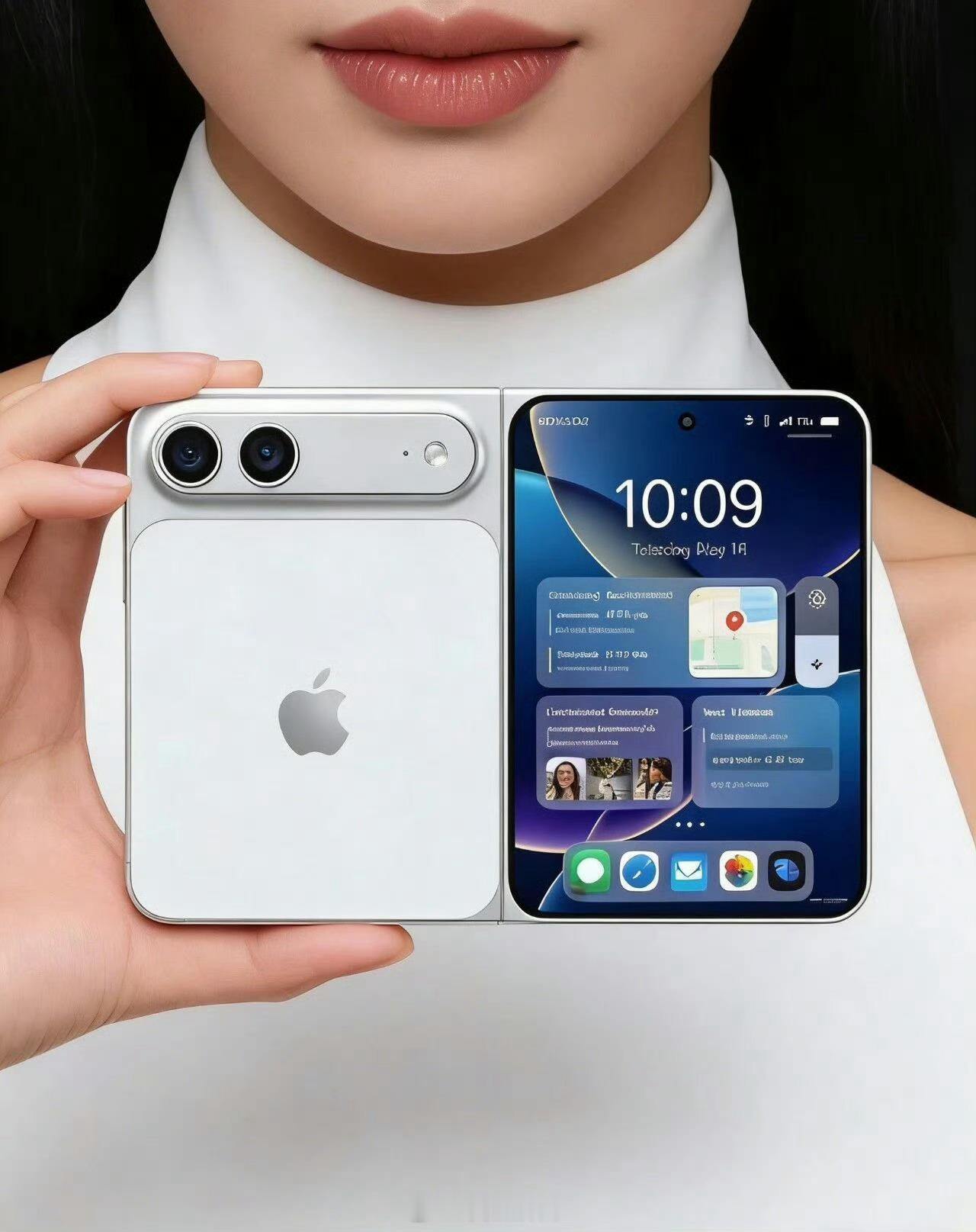 iPhone折叠屏上手这个比例其实有点蠢……