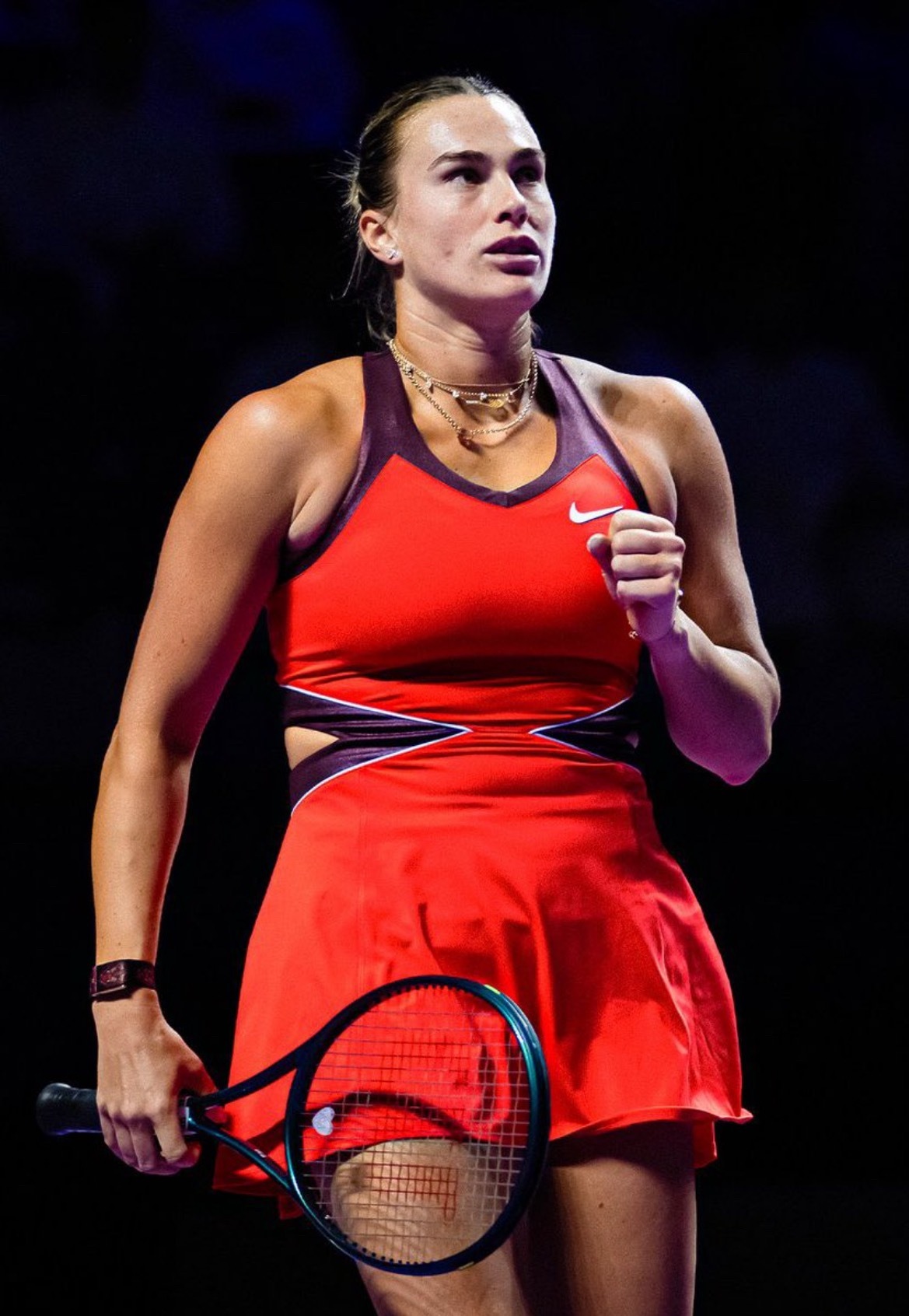 网球talking大会萨巴伦卡高芙佩古拉大乱斗萨巴伦卡总决赛小组两连胜萨巴伦卡 