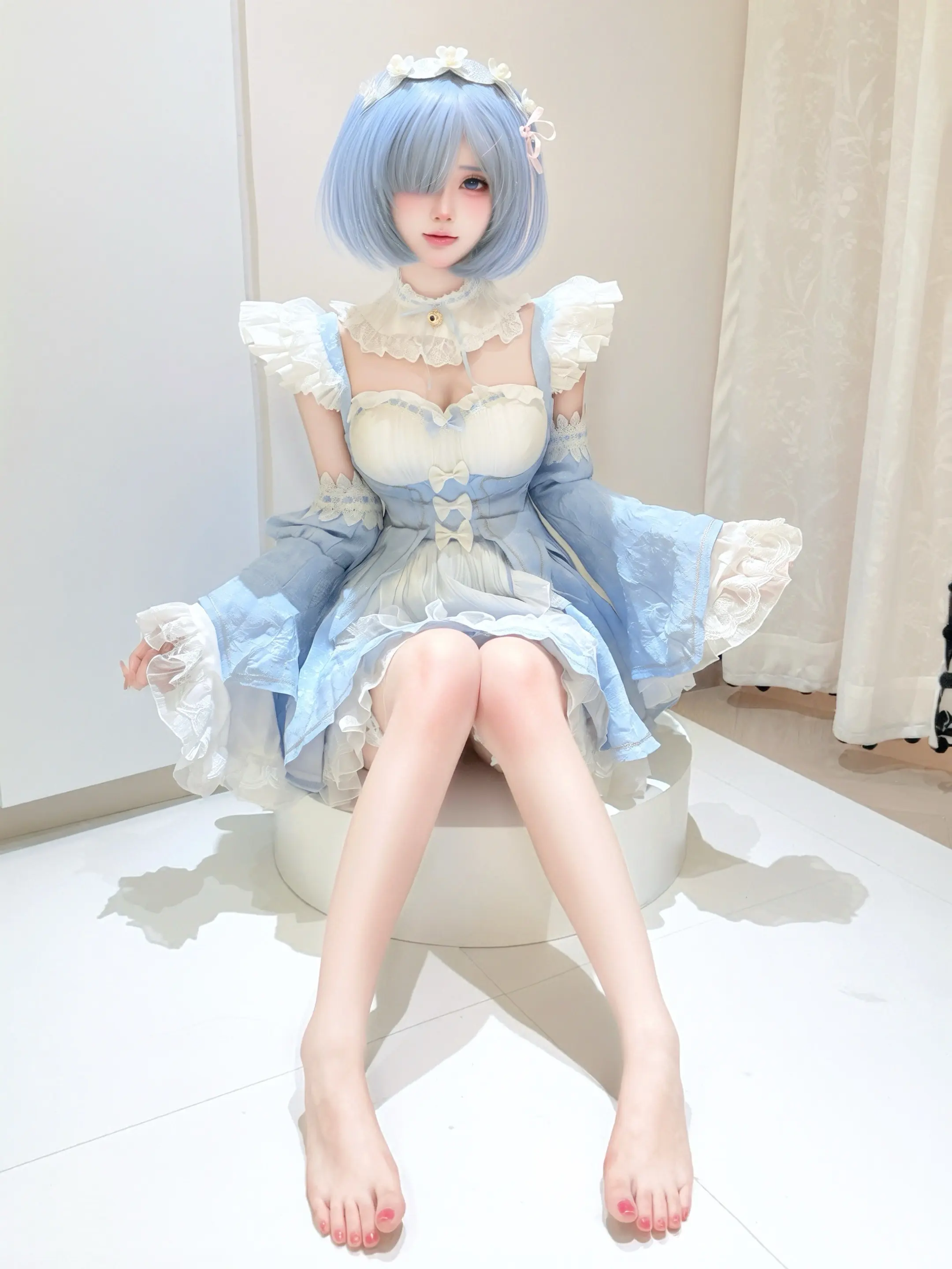 baby blue.