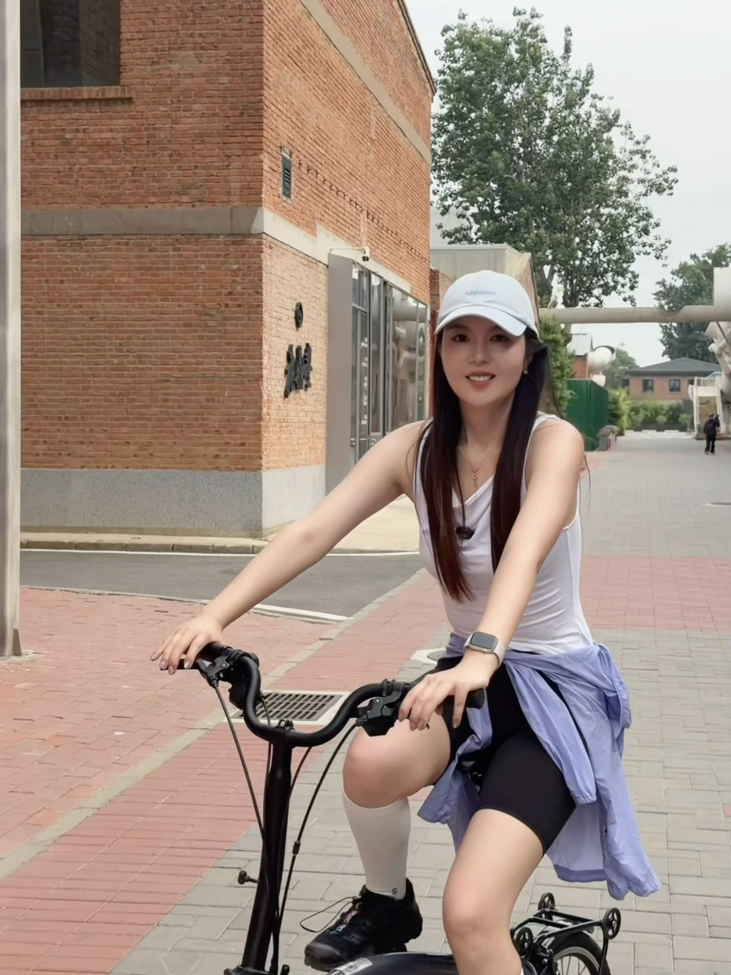夏天出来骑车真的好放松啊～两轮的快乐！！ 北京·东坝