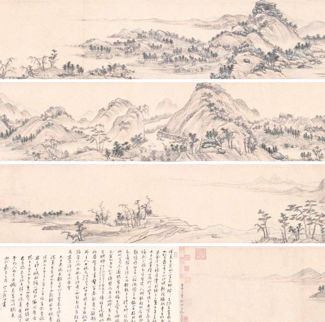 1933年，一个20出头的男子，说乾隆反复题赞的《富春山居图》是假的，并指着被乾