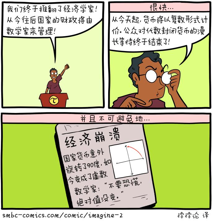 他们说的其实是复数的模，但记者把它简化了 ​​​