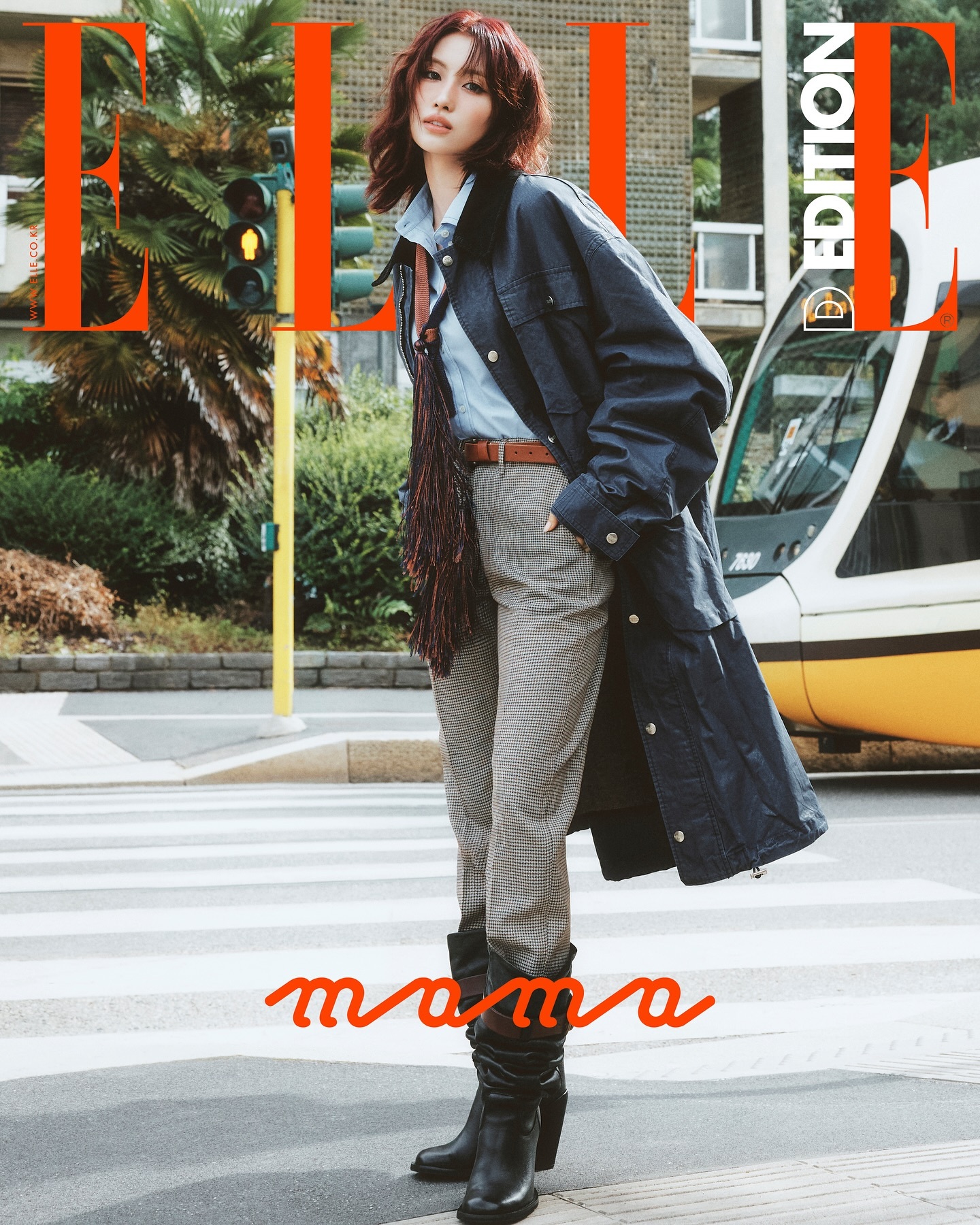 平井桃 x ELLE Korea Digital Edition 2025Oni