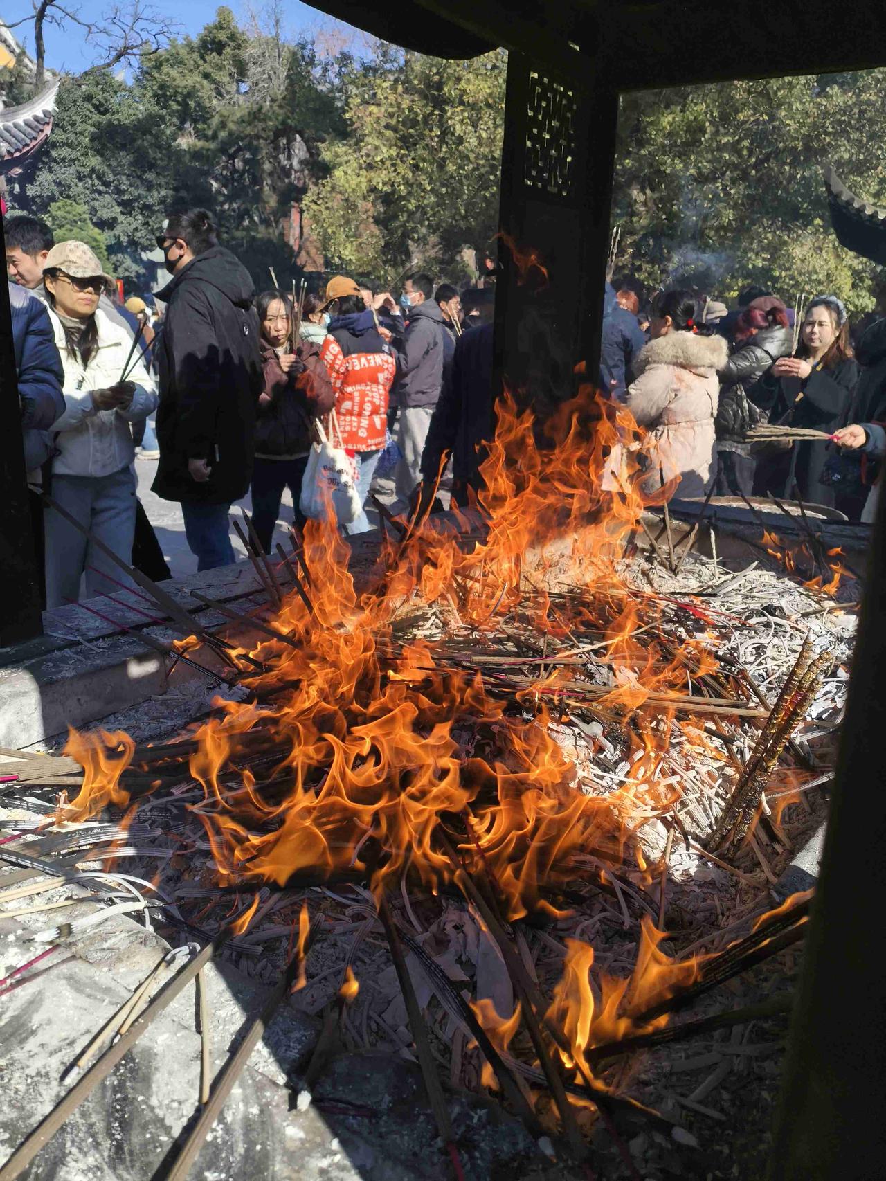 2026.01.03
——龙华寺的香火真的很旺，看得出来猫咪也被养得很健康。
