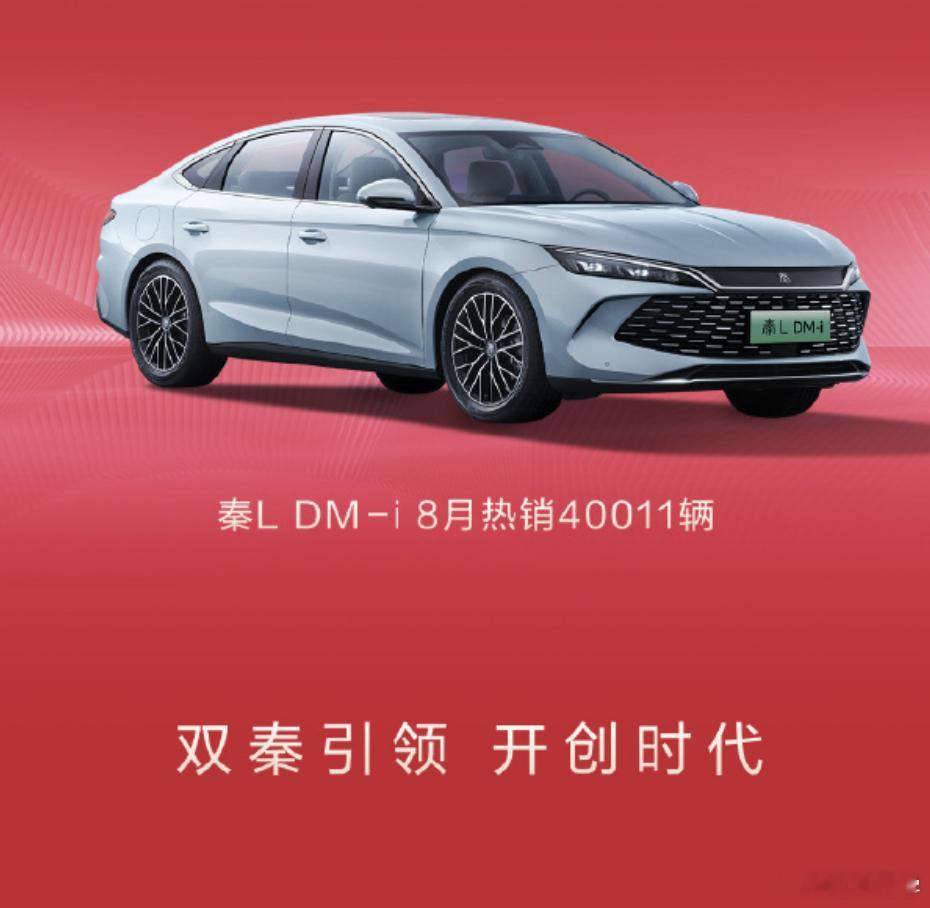 比亚迪的「双车战略」效果出来了，秦L 和海豹 06 DM-i  8 月份销量双双