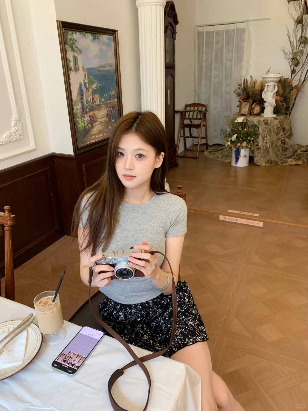 穿个小碎花