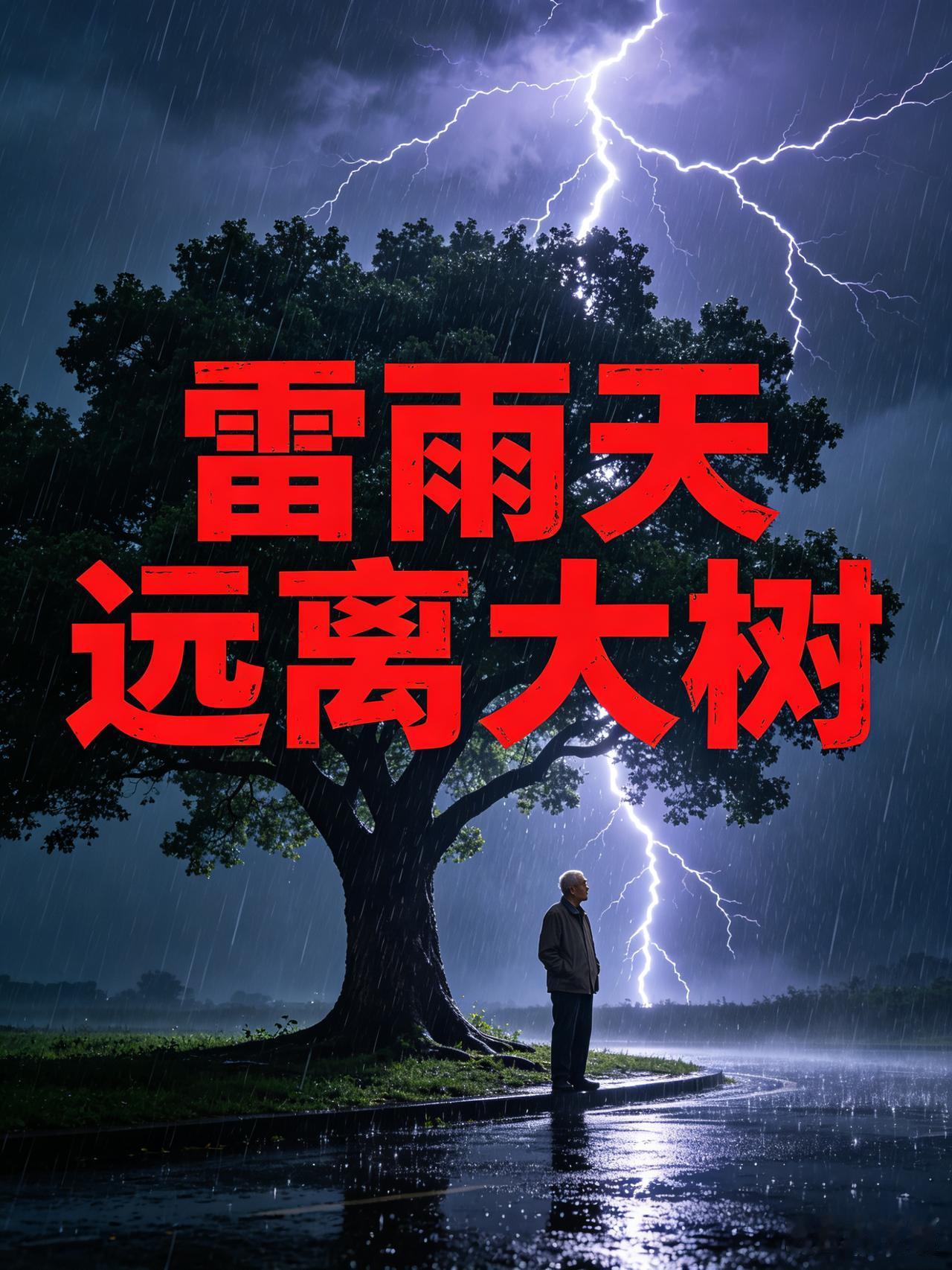提醒大家！装过心脏支架，雷雨天千万别躲树下
 
提醒各位放过心脏支架的老伙计们，