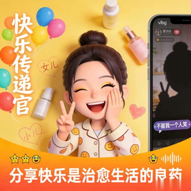 谢娜深夜爆笑整活：把快乐分享出来，才是治愈生活的良药
 
大半夜刷到谢娜的居家v