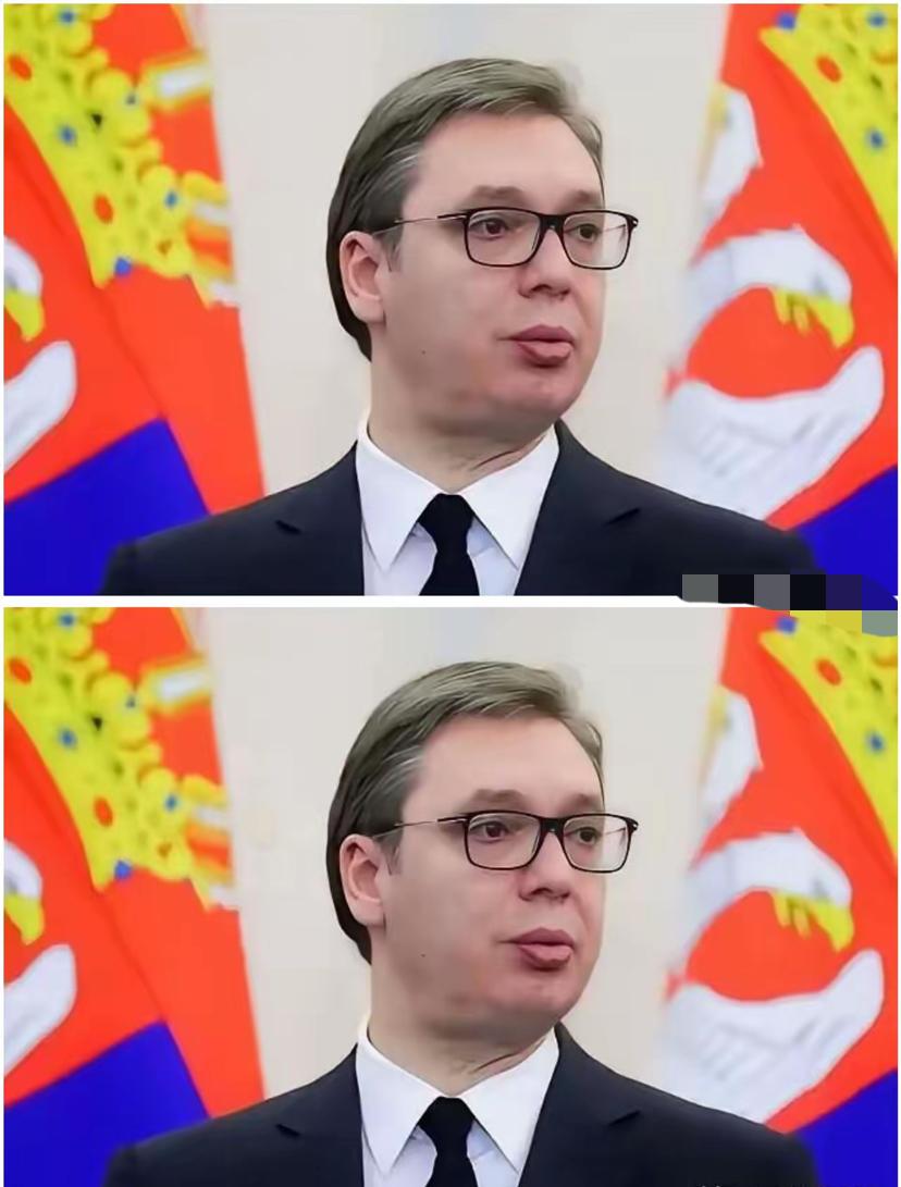 就在刚刚得知
塞尔维亚总统突然宣布了
匈塞铁路塞尔维亚段全线通车，武契奇坐完直呼