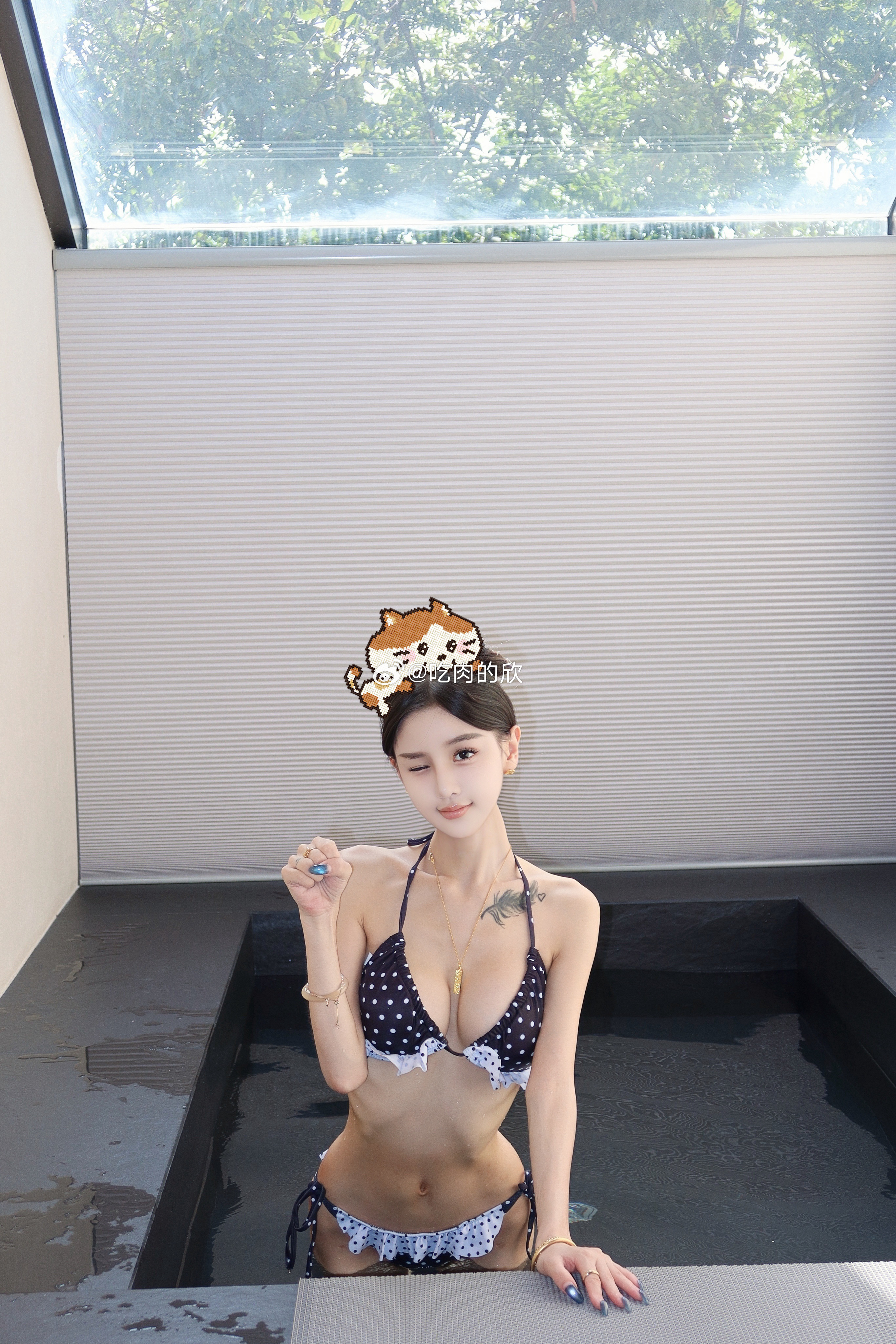 只是有点漂亮吗 你脸都红透了 上海·崇明岛