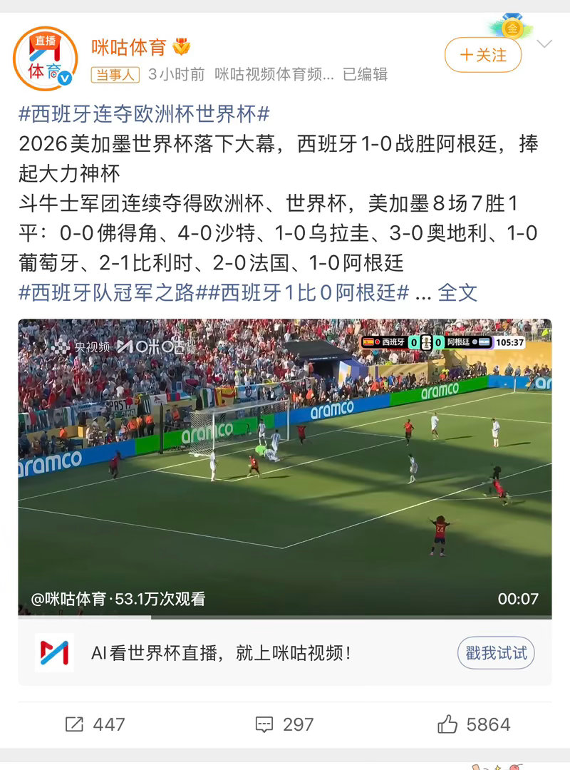 西班牙冠军昨天预测