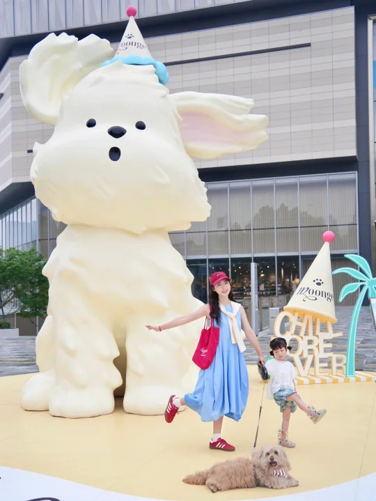 是谁还没rua到合肥巨型潦草小狗⁉️ 治愈暴击