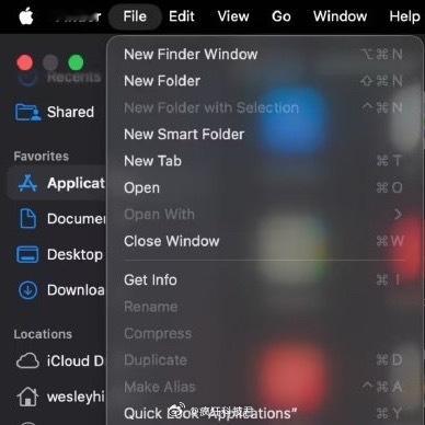 舒服了！这才是Mac该有的高级感。苹果macOS27回归无图标菜单，之前的版本加