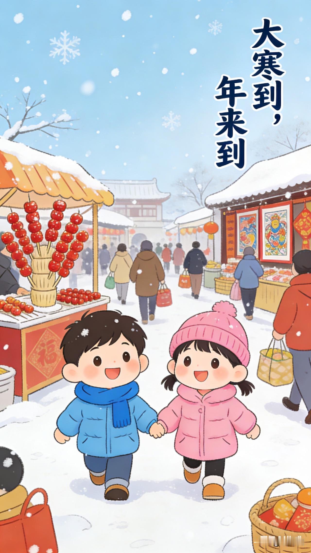 大寒：岁末最冷的节气，为何装着一整年最暖的期盼？

大寒节气一到，年的气息便如同