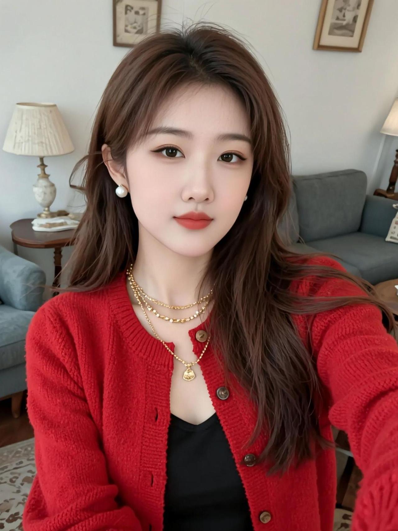 AI客厅优雅写真 抖音ai创作