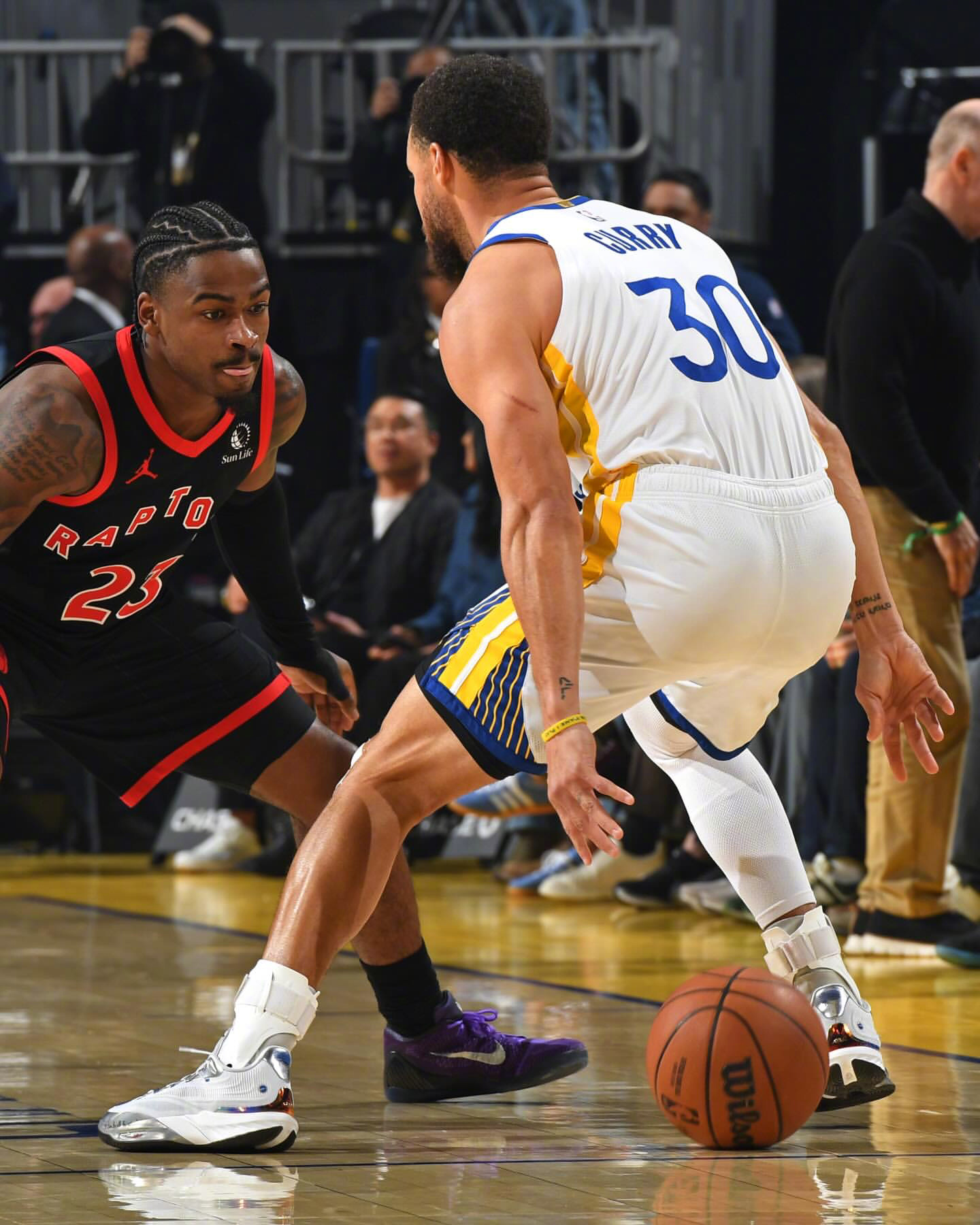 NBA鞋视角 ATSV eclosion TYPE 2库里今天上脚银色的ATSV