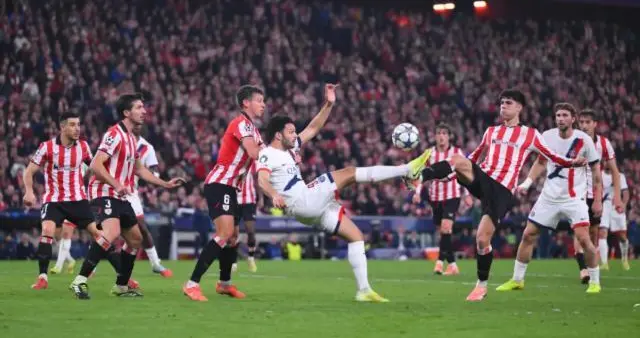 毕尔巴鄂作陪练，冠军巴黎和平释放收割先兆