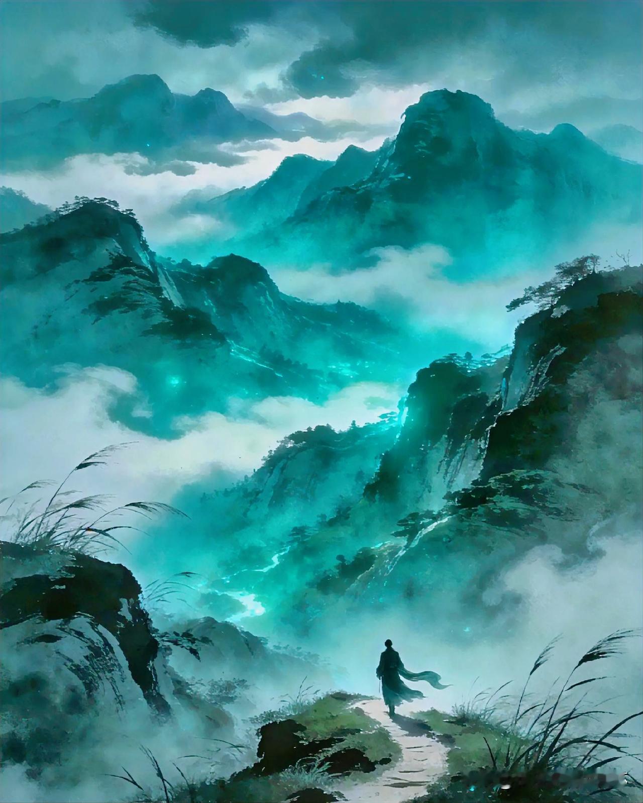下联：一出青山一处幽
上联：有请雅士[万柿如意][万柿如意][万柿如意]