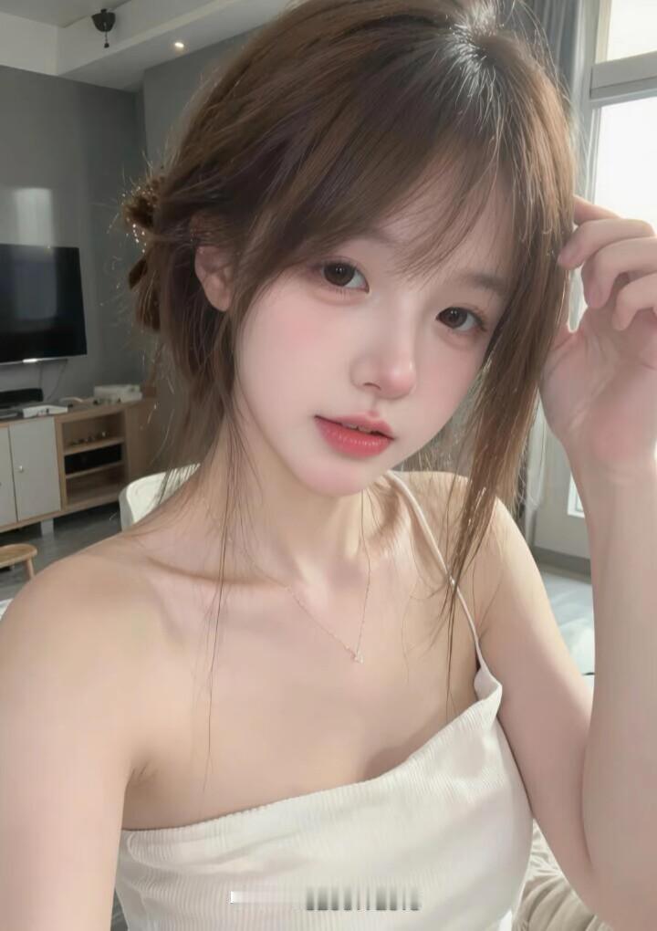 元气少女自拍，清新自然，元气满满！