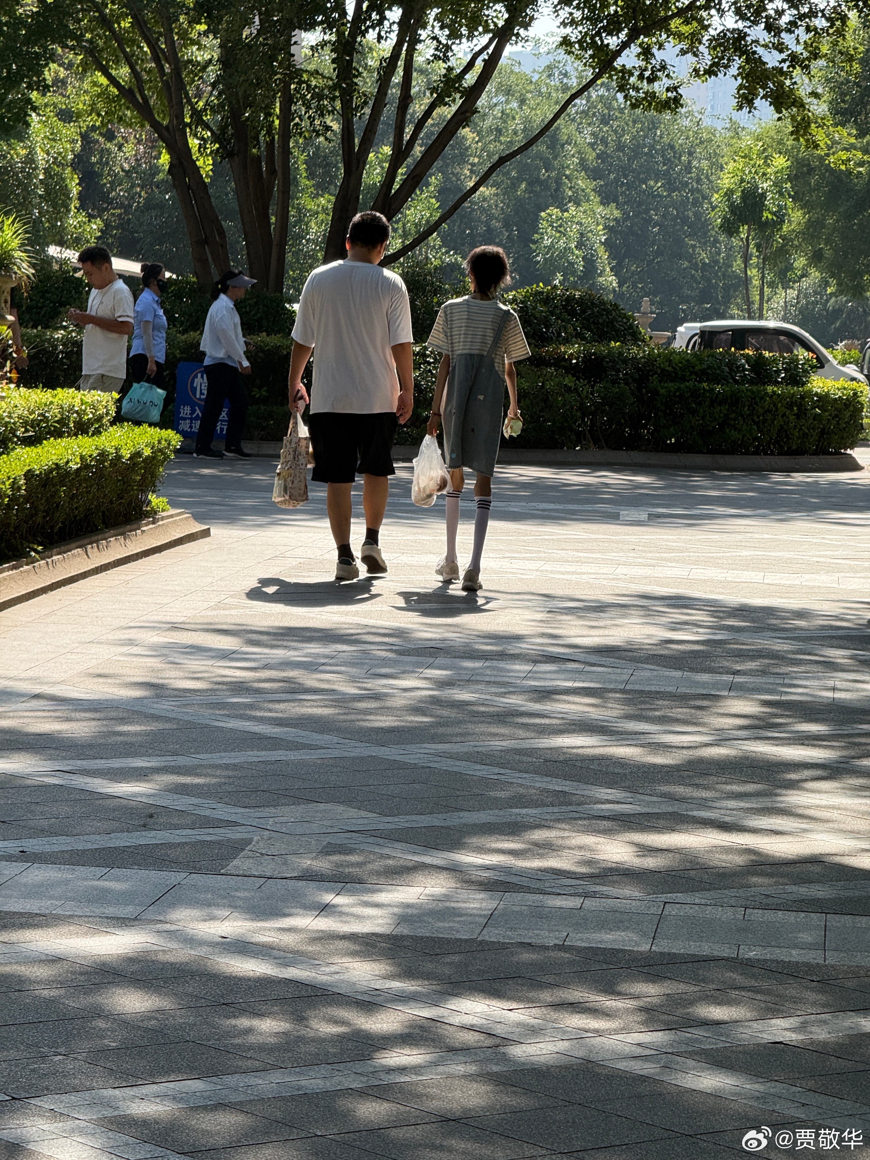 刚才出去吃饭，发现一位漂亮的小姑娘，这腿真细啊