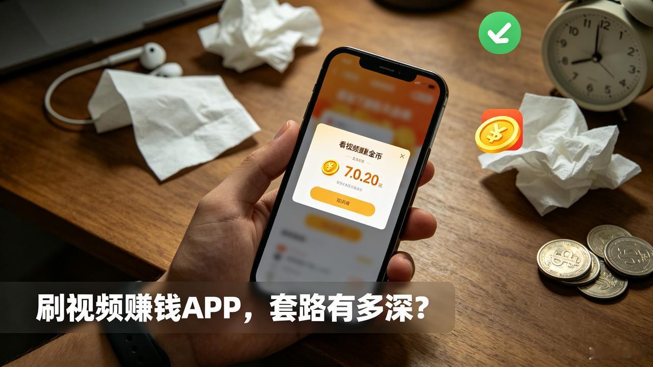 刷广告赚钱APP，套路有多深？
 
试过不少看视频、读小说赚金币的软件，真心感慨