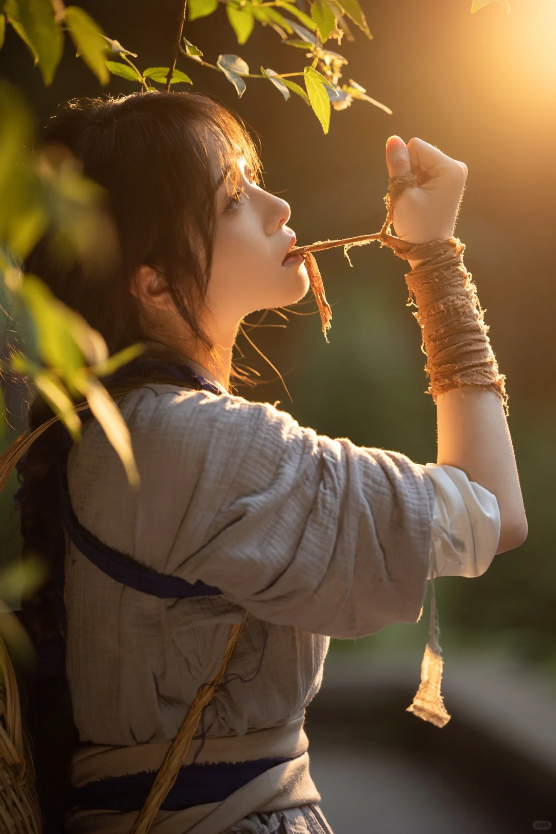 客片 拍到了会发光的少女呀~~