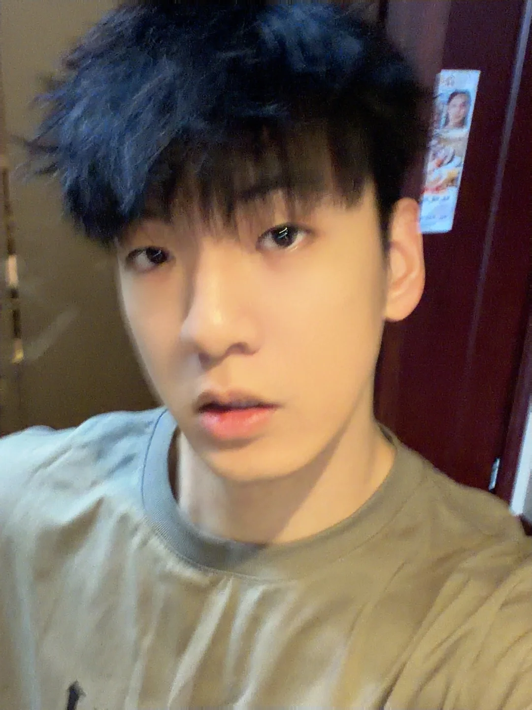 这个素颜好帅啊