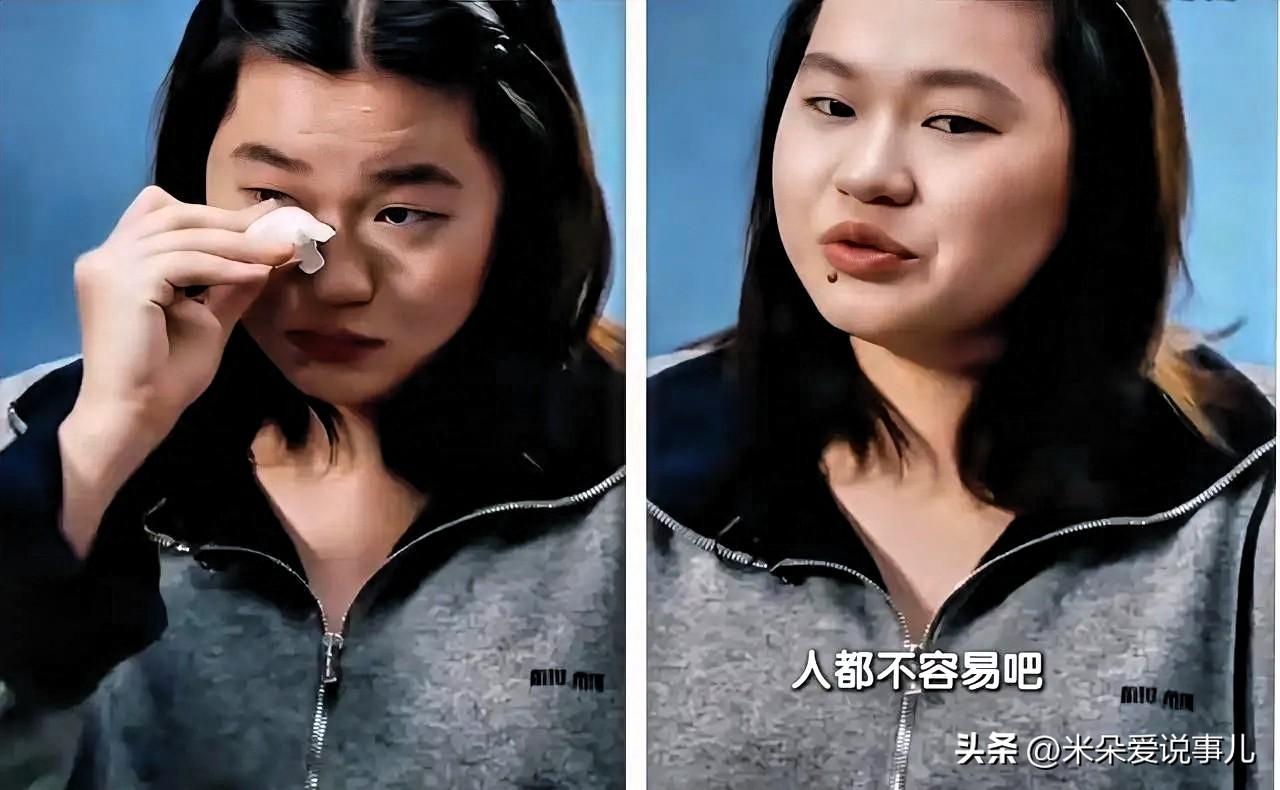 婵宝年纪虽然小，但她承受的压力已经远远超过同龄人，甚至是一些成年人。面对采访时被