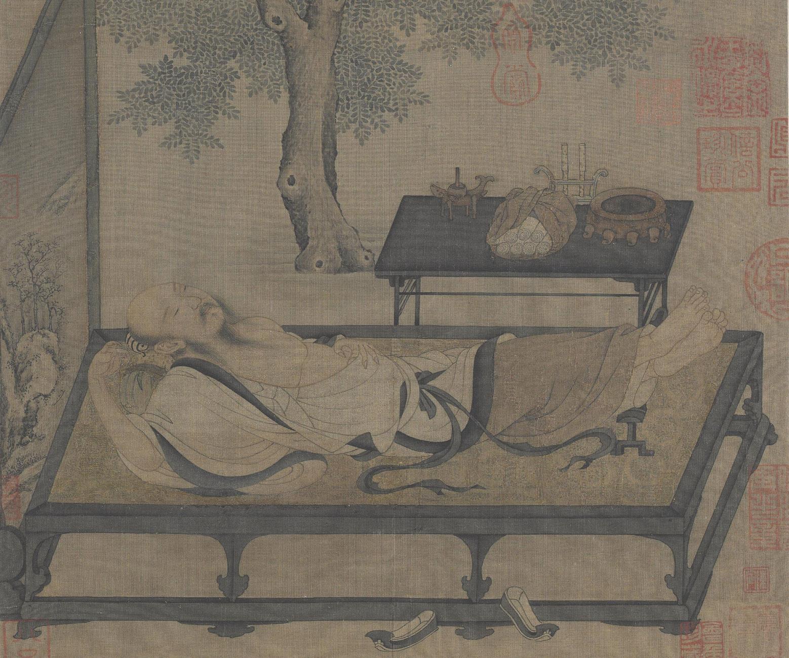 从古画中看中国古代男子夏季着装、消夏习俗。中国古代夏季男子的着装、服饰...