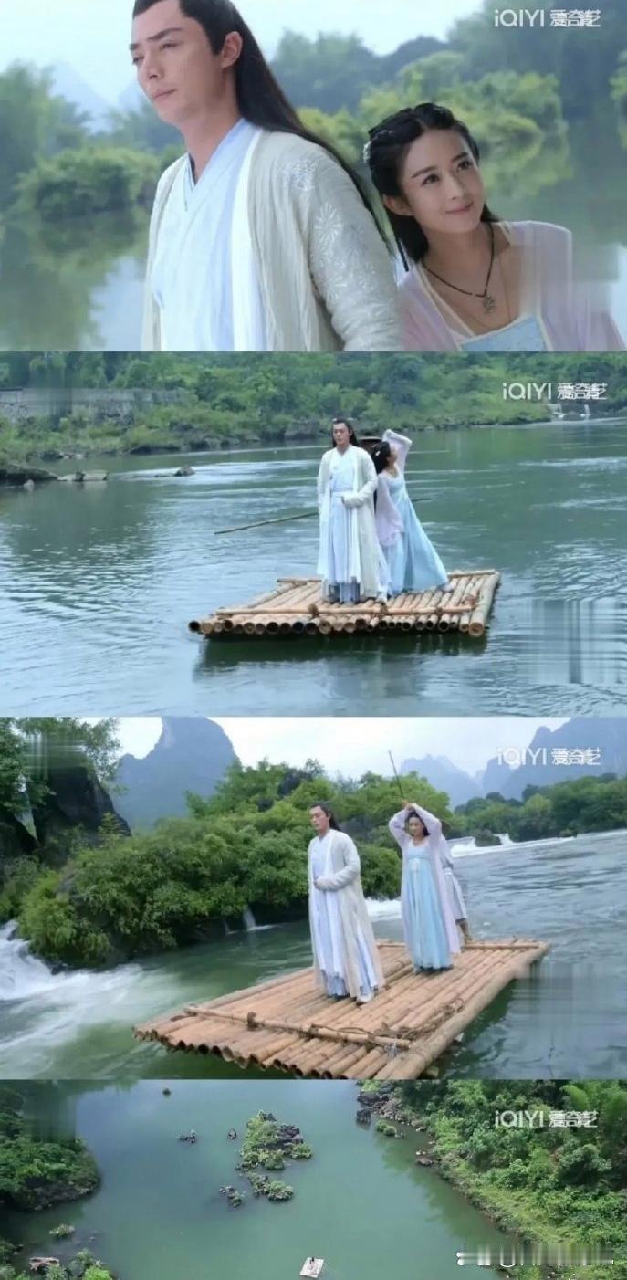 《花千骨》为什么能大爆呢？看看八年前的仙偶vs八年后的仙偶，同样的山水背景，一个