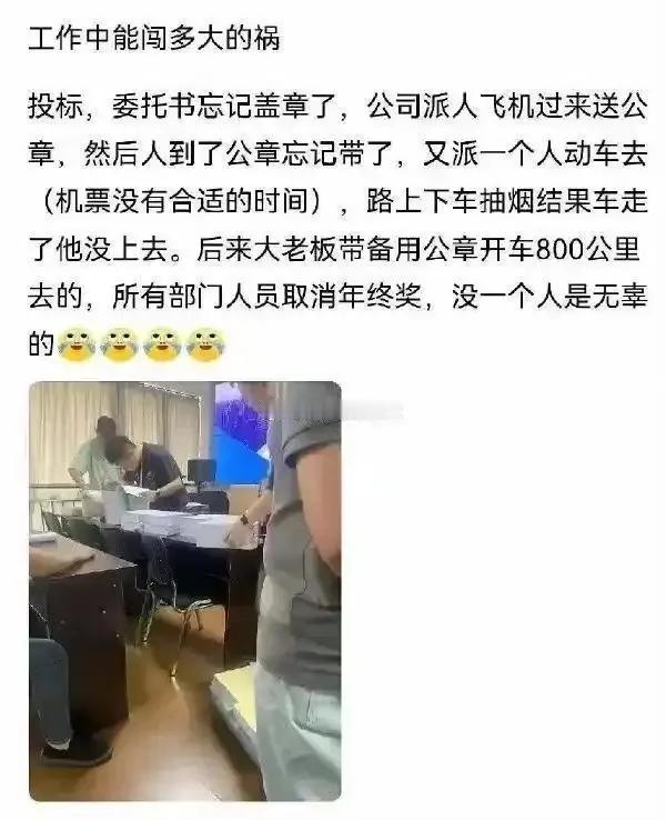 你确定这是闯祸吗？
这难道不是对方公司使用了钞能力，而且你们公司还有间谍随时反应