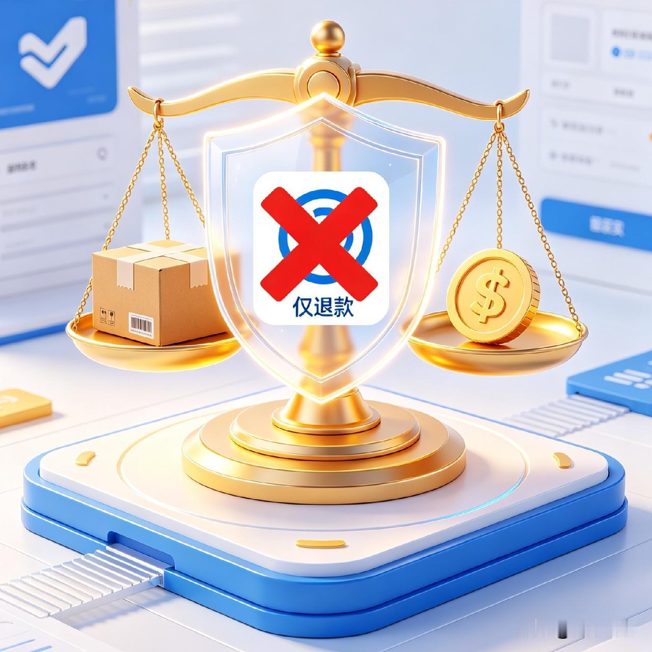 拒绝“仅退款不退货”，守护网购交易公平
       近期，屡次接到仅退款不退货
