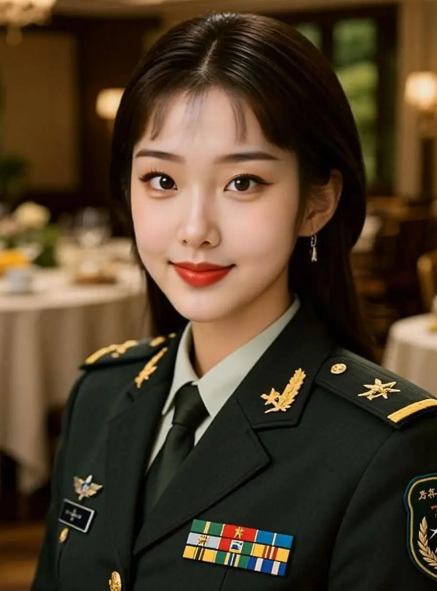 AI军人英姿