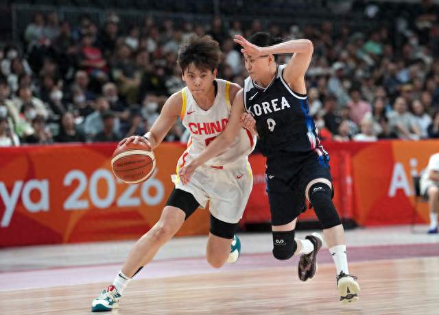 亚运女篮大冷门！中国队80-85不敌韩国，外线出手13次全打铁