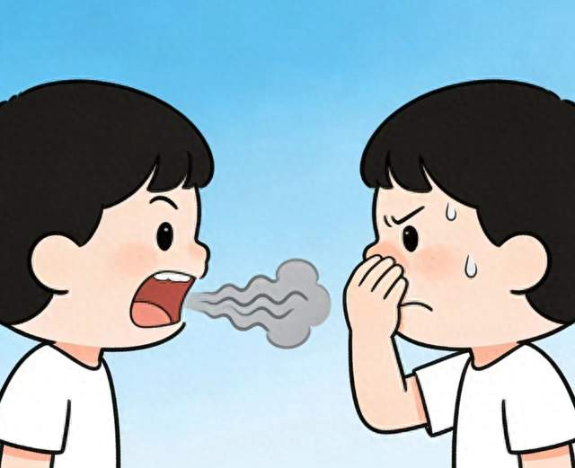 嘴巴有味那阵子，我以为是上火，直到洗牙时医生指给我看