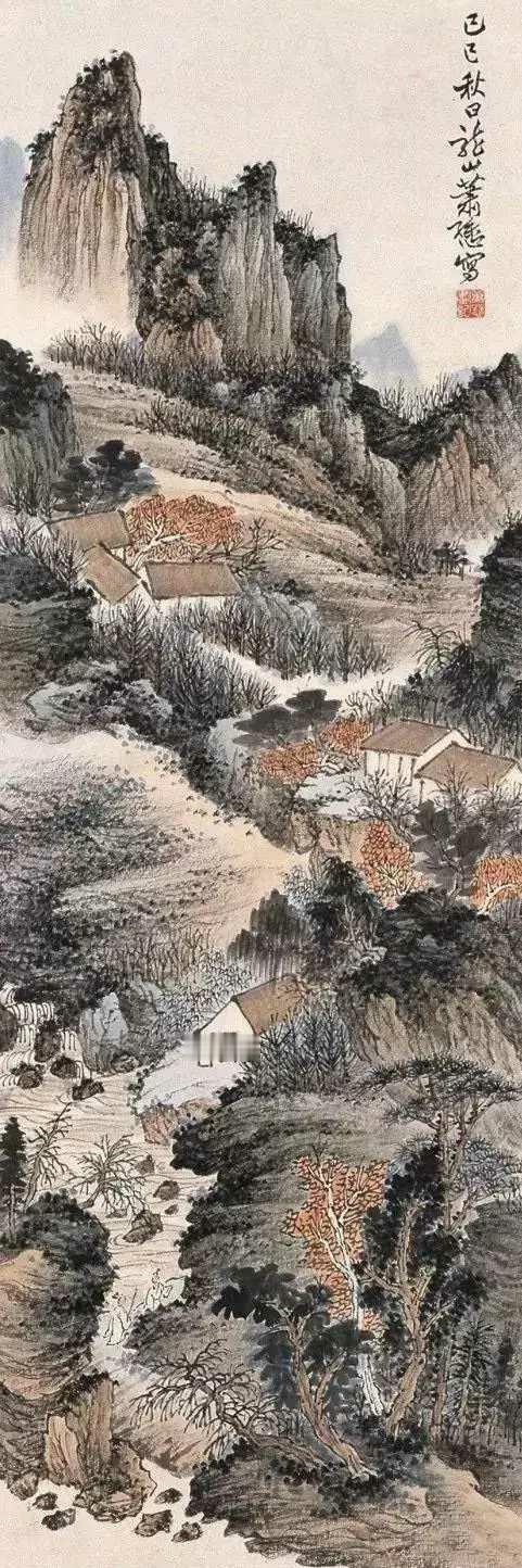 萧谦中山水画这就是中国风遇见艺术