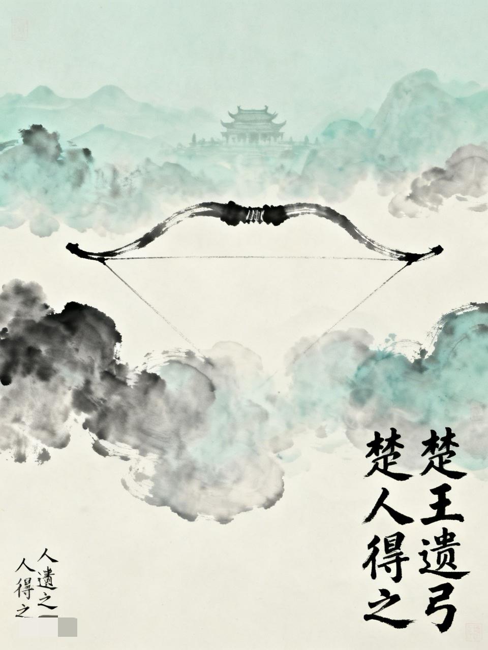 感觉孔子在装×

春秋时楚王行猎，
失落一张名贵的弓，
众人四下寻觅，
却一无所