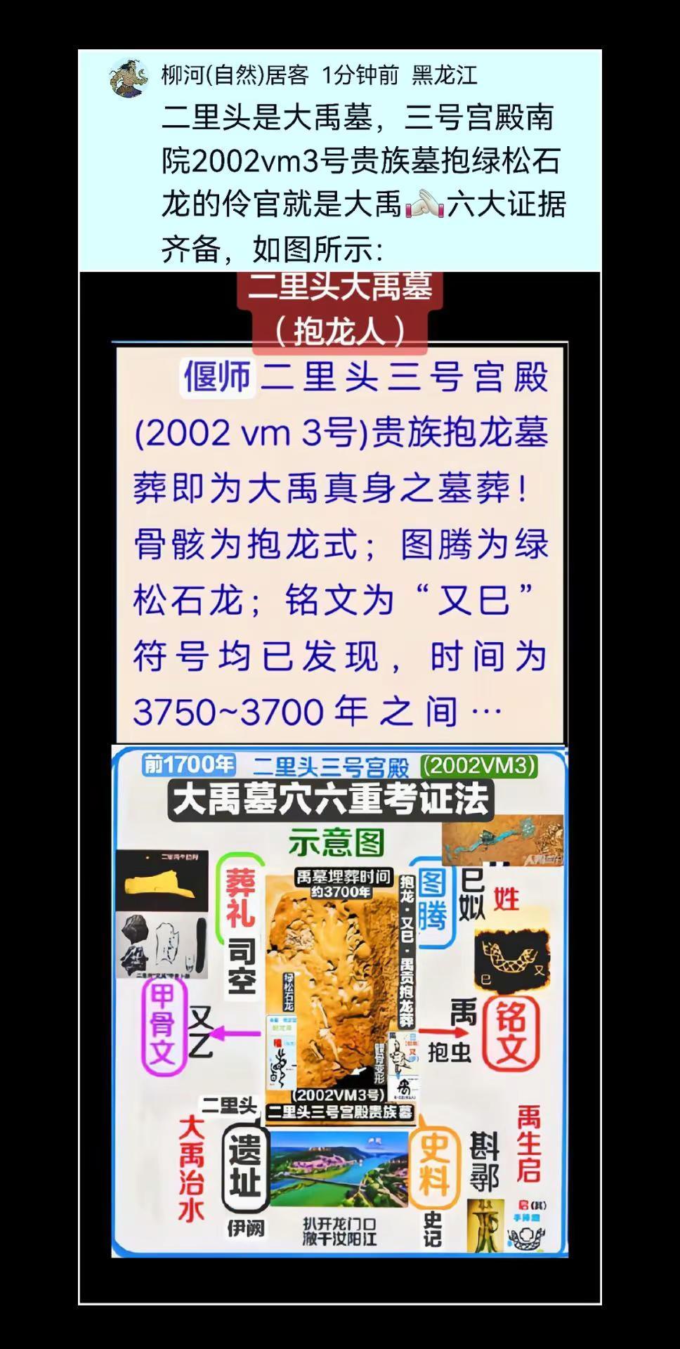 二里头是大禹墓，六大证据齐备