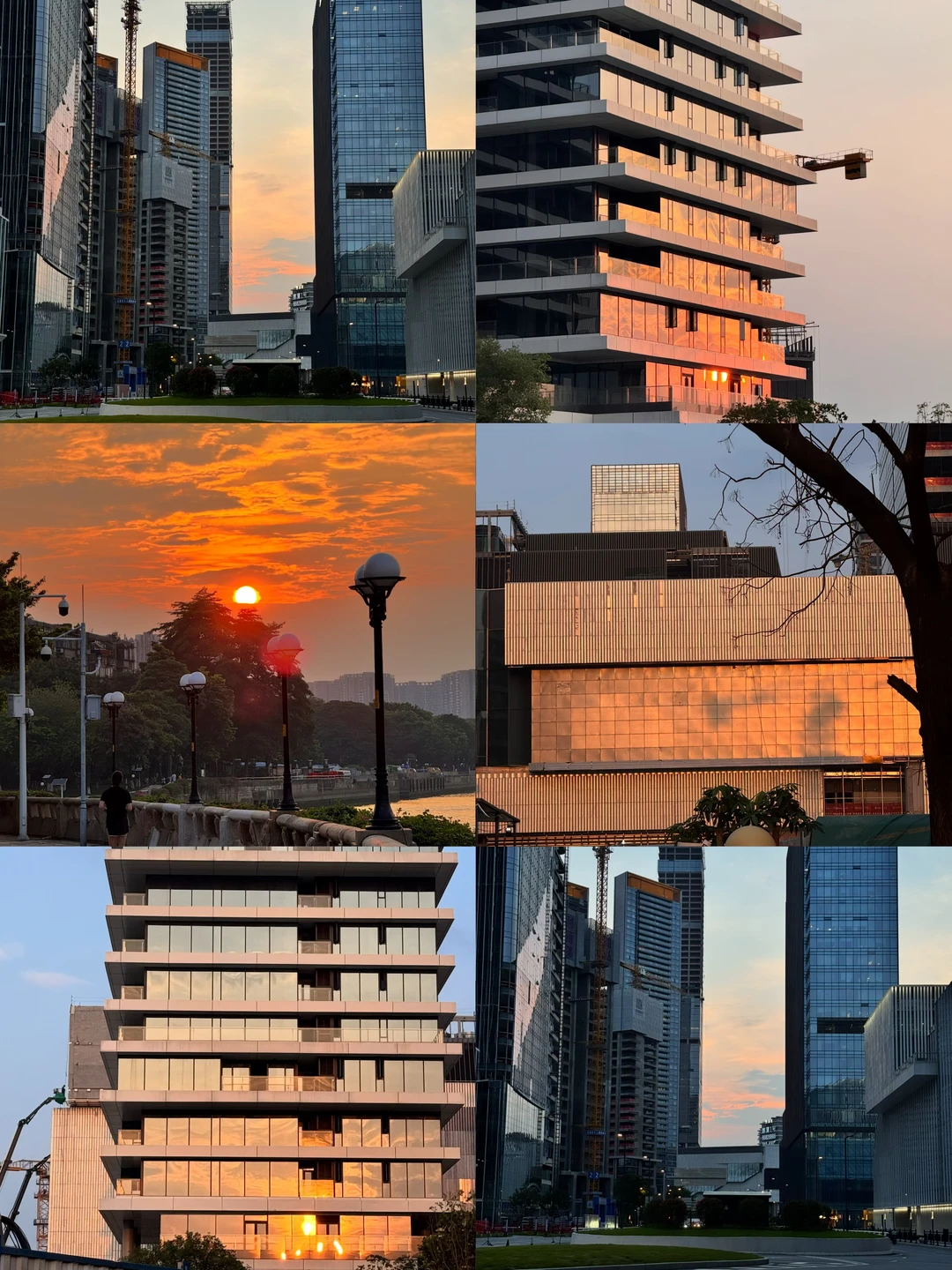 以为自己在加洲看日落，其实我在白鹅潭